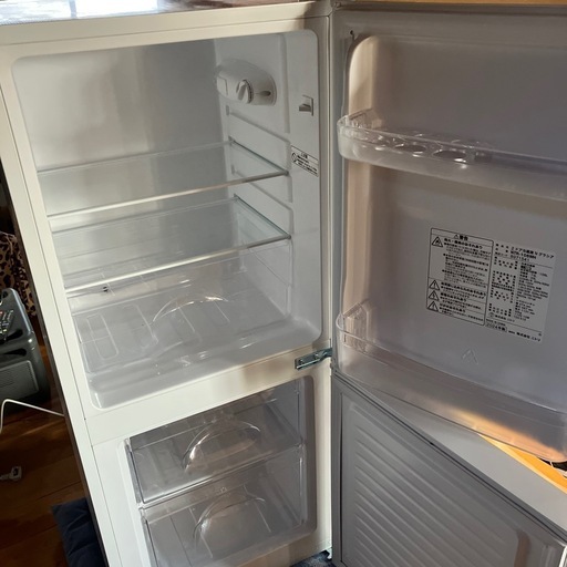 ニトリ　106L 冷蔵庫 2024年製 動作確認済 106L 2ドア冷蔵庫 Nグラシア WH(リサイクル回収なし) | ニトリネット