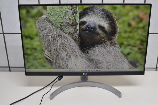 中古良品 LG 24ML600S-W 液晶モニター 23.8型フルHD液晶ディスプレイ 確認済