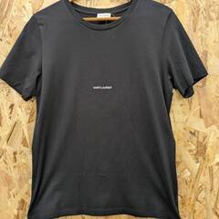 SAINT LAURENT  ロゴT シャツ ブラック 【ジャン...