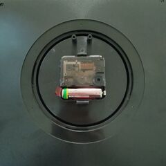 木製漆器 卓上 屏風型時計 未使用の画像
