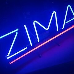 ZIMA ジーマ・ネオン管　スイッチ付き　ネオンサイン 照明 電飾 看板 オブジェ おしゃれネオン 動作OK　写真のものの画像