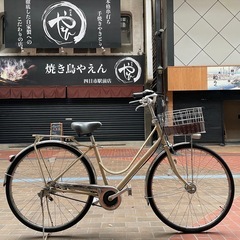 【通学に最適】 ブリヂストン かジュナ 27インチ ベルトドライ...