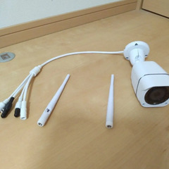 防犯カメラ　スマホで監視　Wi-Fi不用　会話もOKの画像