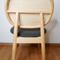 ラタン ダイニングチェア 籐の画像