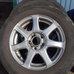 14インチPCD100 4穴 5穴用アルミホイール４本