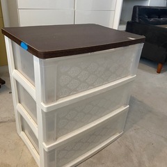 3段収納ケースの画像