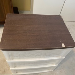 3段収納ケースの画像