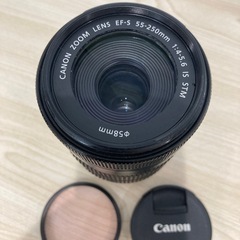 美品格安Canon EOS kiss X7 レンズ2本セットの画像