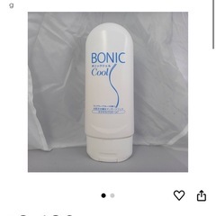 BONIC 超音波EMS 中古本体+お腹引き締めジェル新品未開封3本セットの画像