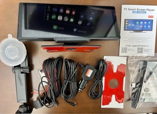 【新品】★値下げ★ディスプレイオーディオ 10インチ カーオーディオ カーナビ リアカメラ付き 日本語取説つき