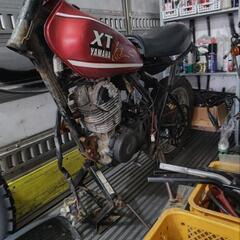 ヤマハ　XT250 3Y5 ビンテージオフロード実働の画像
