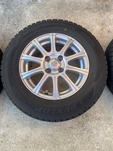 【溝有り！】スタッドレスタイヤ　185/70R14 X3020 ダンロップ　ウィンターマックス　DUNLOP WINTER MAXX ホンダ　フリード他