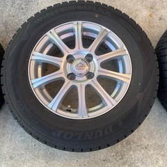 スタッドレスタイヤ　185/70R14 X3020 ダンロップ　...