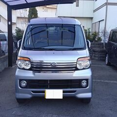アトレーワゴン　カスタムターボＲ　DAIHATSU　平成26年式　ナビ　ドライブレコーダーの画像