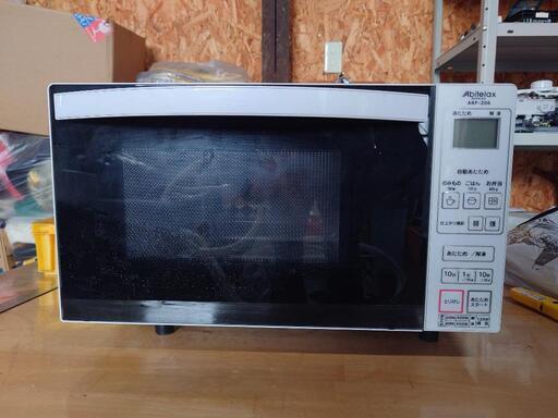 電子レンジ　縦開き　フラット庫内