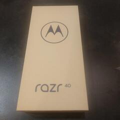 新品スマホ　motorola razr 40