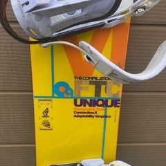 FANATIC ファナティック　FTC UNIQUE スノーボード　セットの画像
