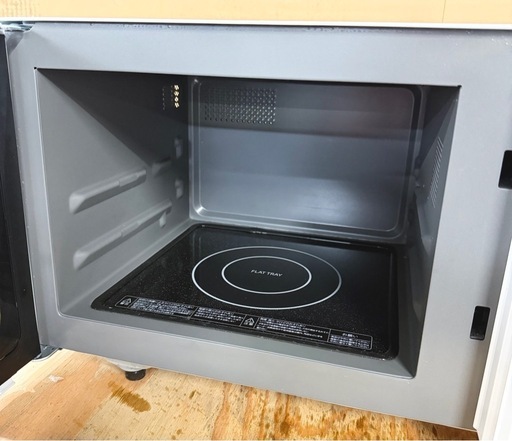 お引取り限定 美品 22年製 東芝 TOSHIBA 16L オーブンレンジ ER-W16(W) 庫内フラット