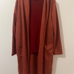 新品　ロングカーディガン　アンサンブルセット