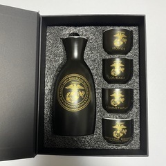 アメリカ海兵隊　創立記念品　徳利おちょこセット