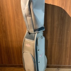 NIKE ナイキ ゴルフバッグ レディース グレー ピンク
