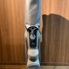 NIKE ナイキ ゴルフバッグ レディース グレー ピンクの画像