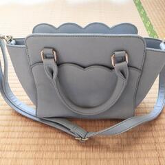 ショルダーバッグ　ブルー
