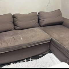 IKEA L字ソファベッドの画像