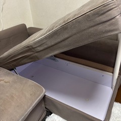 IKEA L字ソファベッドの画像