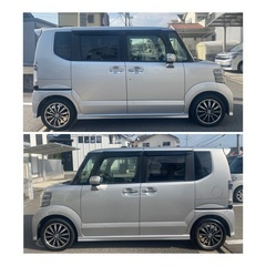 売約済み　　特別限定車　N-BOXカスタムGターボ　SSパッケージ  両側電動　Bluetooth の画像