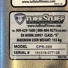 TUFFSTUFF タフスタッフ パワーラックCPRｰ265 ラットプルCHLｰ305WS マシンジムトレーニングの画像