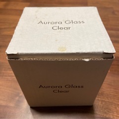 【未使用】オーロラクリアグラス　320ml　の画像