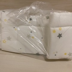 折りたたみ可ミニベビーベッド、マットレス、ベッドガードの画像