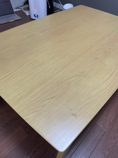 リビングテーブルになるこたつ