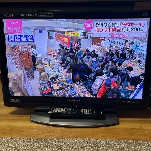 SHARP AQUOSテレビ