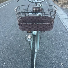 中学生用自転車の画像