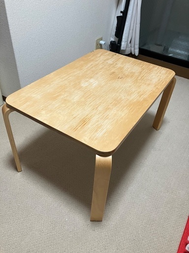 木製テーブル天板約55✖️70cm高さ40cm (はる) 樟葉のテーブル