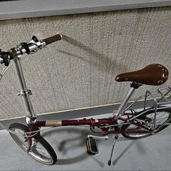 DAHON ダホン 折りたたみ自転車 赤の画像