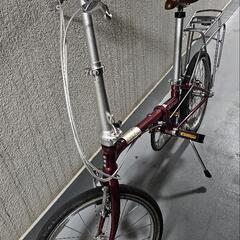 クロモリフレーム 折りたたみ自転車(自転車)の中古が安い！激安で譲ります・無料であげます｜ジモティー