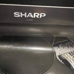 SHARPテレビ 中古の画像
