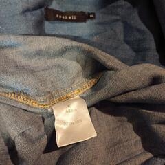 薄手の長袖デニムシャツ　Men's Lサイズの画像