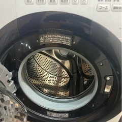 SHARP ドラム式洗濯乾燥機　ES-S7G 2022年製
の画像