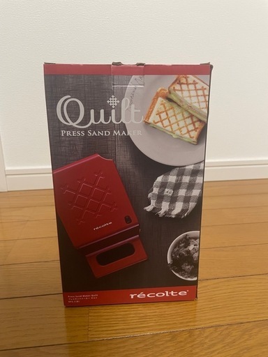 レコルト　ホットサンドメーカー
