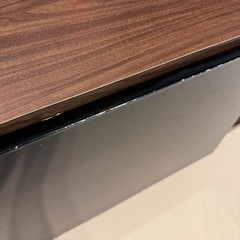 【取引確定】テレビ台 定価26,000円 収納 棚 脚付き 引き出し おしゃれ ★幅148×高さ35×40㎝　ブラウン　木目　木目調の画像