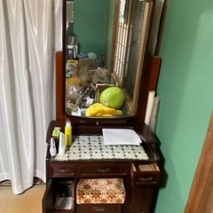 家具ドレッサー鏡台の画像