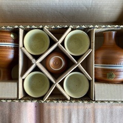 1.夫婦茶碗　2.金庫　3.酒器　4.花瓶の画像