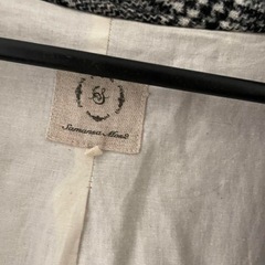 ☆SM2☆サマンサモスモス　グレンチェックチェスターコートの画像