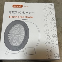 【新品未使用】Jialexin 電気ファンヒーター