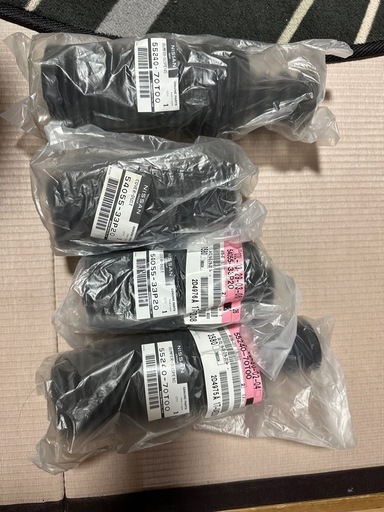 日産 R33 GT-R 純正ショック＆スプリングセット 新品バンプラバー付き