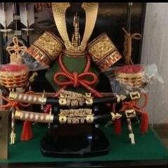 端午の節句　五月人形　12号　兜　ケース飾りの画像